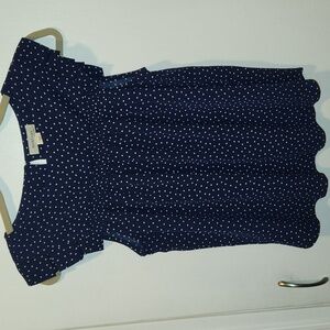 Monteau Cap Sleeve Blouse L